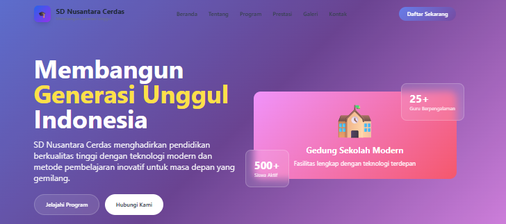 Simpel SD Template Preview